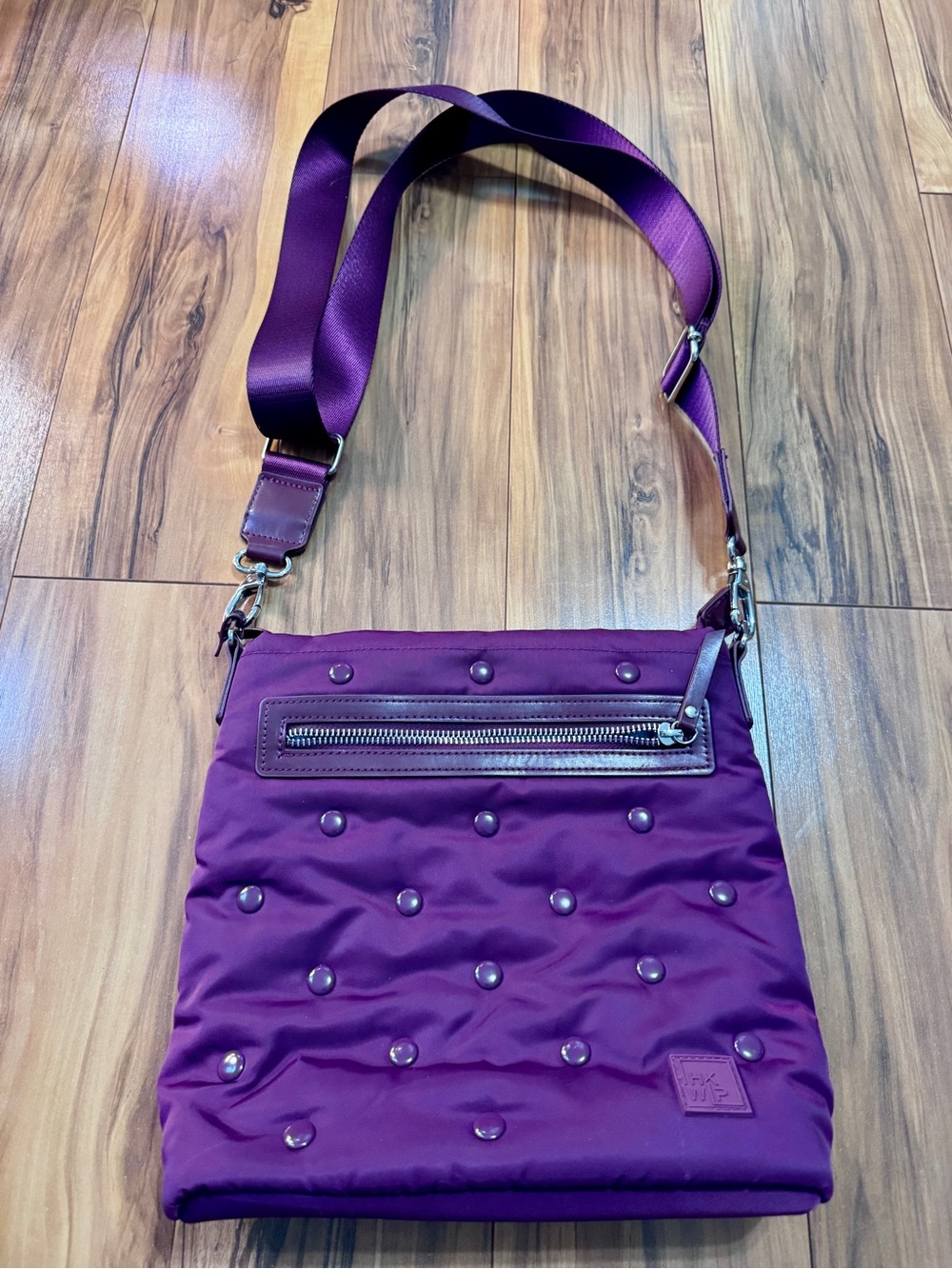 IHKWIP Purple Quilted Crossbody